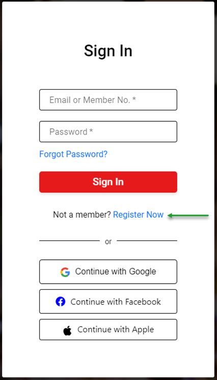 Loyalty Member Portal.